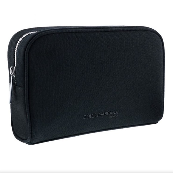 DOLCE & GABBANA New The ONE Travel Toiletry Bag  Cosmetic Makeup Wash Clutch Zip - Picture 5 of 16